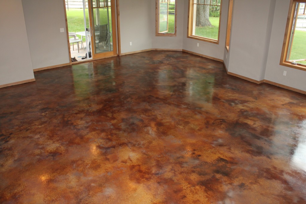 Stained Floor